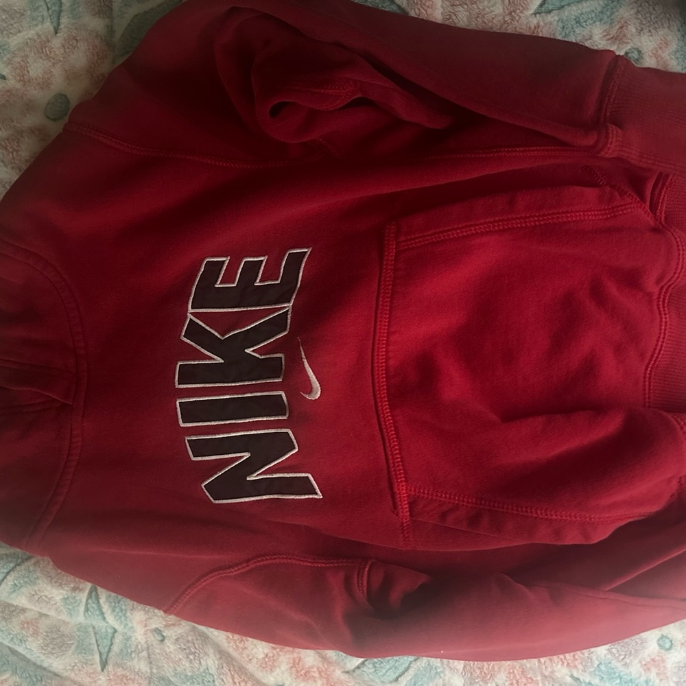 Little boy Nike Red Hoodie size Small
